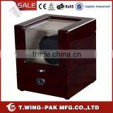 Mahogany Watch Winder Box for One Gentleman's Watch thumbnail-2