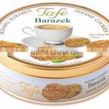 Tafe Barazek Sesame Cookie in Tin Box 200 g - 272 Code thumbnail-1