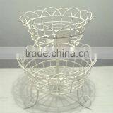 Metal Round Base Wire Baskets Fruit Basket thumbnail-1