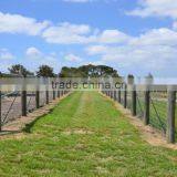 Galvanized or Powder Coated Steel Grassland Fence