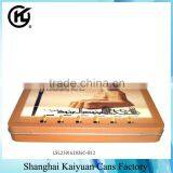 High Quality Rectangular Candy Chocolate Gift Tin Can Box(various Tin Lids and Printings)