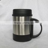 stainless steel cup with lid