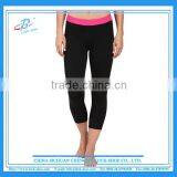 Women's Colourful Running Gym Sports Yoga Capri thumbnail-1