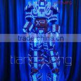 Artificial Stilt Walker's Robot LED Costumes, Programmable LED Tron Costume