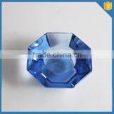 Blue Diamond Glass Candle Holder Votive Glass Canlde Holder Tealight Holder