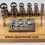 Dapping Block Punch Set for Jewellary Making Tools thumbnail-3