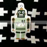 Creative Lovely Cartoon Style Radio Wave Panda Brown Bear and Hook Robot Plush Toy Back Pillow Cushion thumbnail-2