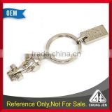 High qulaity souvenir gift full 3D zinc alloy race car keyring