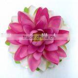 Floating Silk Flowers Diameter 5" Blue Artificial Lotus Flower thumbnail-2