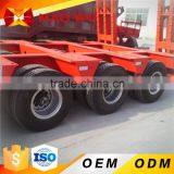ODM Factory Solar Light Tower Leaf Spring 3 Axle Flatbed Semi Trailer in African thumbnail-6