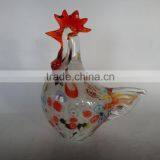 Handmade Glass Rooster thumbnail-3