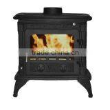 2014 Hot Sale Cast Iron Wood Burning Stove With Back Bolier thumbnail-2