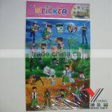 2015 Hottest Animal Cartoon Adhesive Sticker for Children