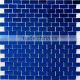 design for garden decor mirror finish glass mosaic tile China wholesale