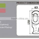 Red & Black Automatic Latching Mechanism Quick Matel Safety Snap Hook thumbnail-5