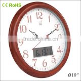 day of the week calendar clock wooden decoration