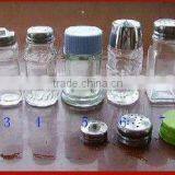 Condiment Glass Bottle With Plastic Lid thumbnail-1