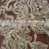 Beaded French Lace Fabric For Wedding thumbnail-3