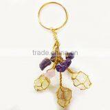RAC Tumble Golden Keyrings | Wholesale Keyrings From India thumbnail-1