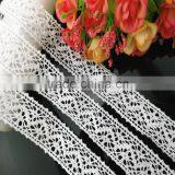 Wholesale Custom Garment Accessories Eco-friend Chemical Cotton Lace Fabric