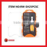 Factory Supply High Quality 25 Pcs Precision Screwdrivers Set Rw-sh25pcsc thumbnail-1