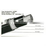 Core Aluminium Conductor PVC Insulated and Sheathed and Armoured AYFY AYW Cable thumbnail-1