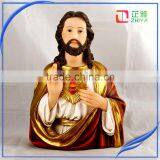 Cheap Resin Jesus Bust Statue Sculpture