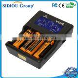 Multifunctional Charger is Compatible With Lithium Batteries & Nickel Metal Hydride Batteries, 4 Slotted Battery Charger