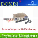 Automatication Battery Charger applicable to12V 24V 6A to 200A battery