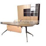 Modern Design Anormalours Shape Table Top Wooden Office Table thumbnail-2