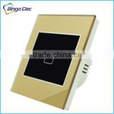 New Designed touch on/off 1gang 1way touch sensor wall switch