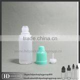 e-juice plastic bottle 10ml plastic PE bottle eliquid childproof cap