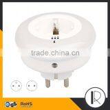 0901007 Smart LED Led Night Light Plug-in Wall Light Socket With Dusk to Dawn Sensor Plate Charger thumbnail-3