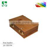 Africa Mahogany Solid Wood High Quality Wood Urns Manufacturers thumbnail-1