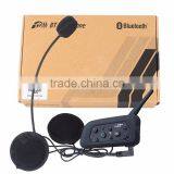 SZwinzon V6 1200M 6 Riders BT Interphone Bluetooth Headset Motor Helmet Intercom Motorcycle Bluetooth thumbnail-2
