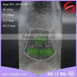 Factory Cost 250ml Frosted Glass Milk Bottle With Cork thumbnail-3