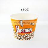 Disposable Custom Printed Paper Popcorn Bucket thumbnail-4
