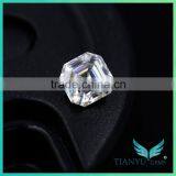 Lab Grown Color Diamonds Asscher Cut Forever Brilliant Moissanite thumbnail-3