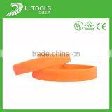 Pure White and Translucence Rubber North Skull Gps Bracelet for Children thumbnail-1