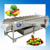 New Condition Commercial Washing Machine Fruit Washing Machine / Vegetable Washing Machine Apple Washer with brush rollers