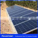 Powerician 25KW Solar Agriculture Irrigation Solution Farm Water Supply System Rated Flow 120CBM/h Head 46.5m NO.AK120-46-25K thumbnail-2