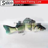 SGF4J01 Four -section Bass Joint Plastic Lure 4" thumbnail-5
