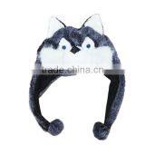 2015 Wolf Animal Faux Fur Animal Hat thumbnail-3