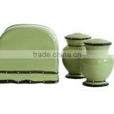 Personalized Handmade Color Glazed Decorative 3 Piece Napkin Holder Set thumbnail-1