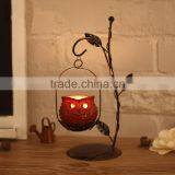 Metal Owl Candle Holder,birthday Gifts,resin Candlestick,tree Shape Candle Holder thumbnail-1