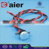 Wring In Line Temperature Control KSD301-CF2 55~180 Degree NO/NC 10/15A 250VAC Temperature Thermostat