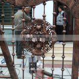 Cast Iron Metal Arts and Craft for Home Decoration the Father and Son Fishing Figurines thumbnail-1