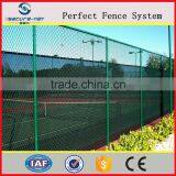 Galvanized Dark Green Decrotive Chain Link Roll Fence thumbnail-4