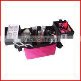 Soft Makeup Train Bag Case Pockets Artist Cosmetic Bag thumbnail-3