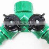 Plastic 2-Way Snap-In Garden Y Shut-Off Valve thumbnail-2